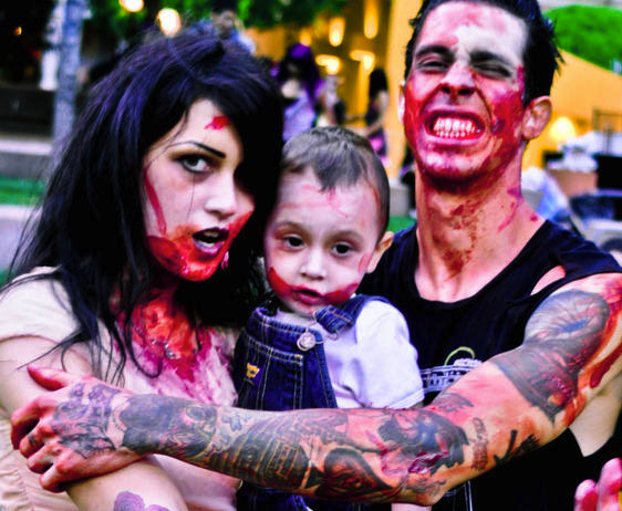 Zombies in Los Angeles
