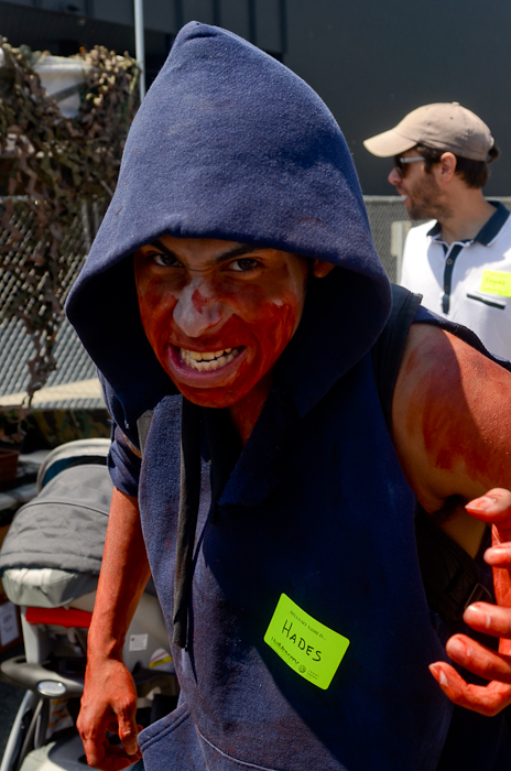 Thousands of gory, limping, undead denizens flooded Fremont on Saturday for "Red,