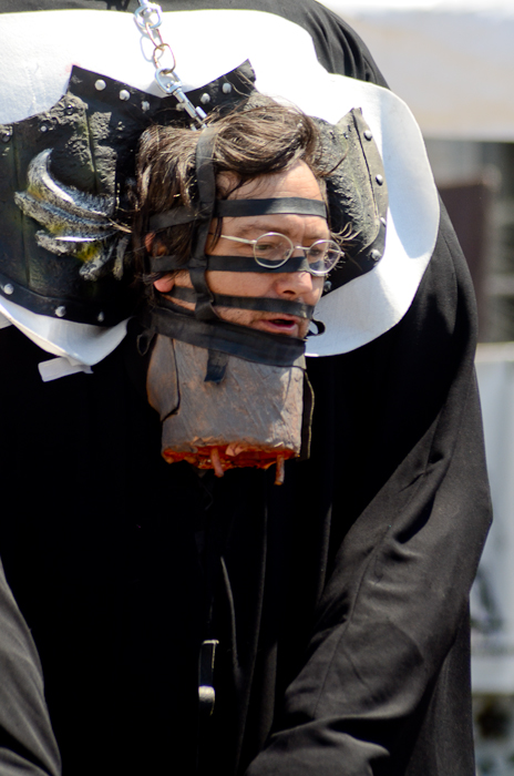 Thousands of gory, limping, undead denizens flooded Fremont on Saturday for "Red,