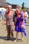 Thousands of gory, limping, undead denizens flooded Fremont on Saturday for "Red,