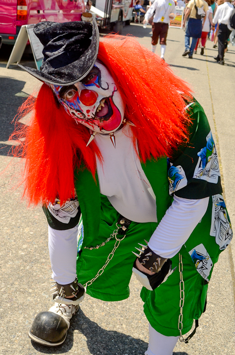 Thousands of gory, limping, undead denizens flooded Fremont on Saturday for "Red,