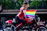 Dykes on bikes in Seattle, Washington.