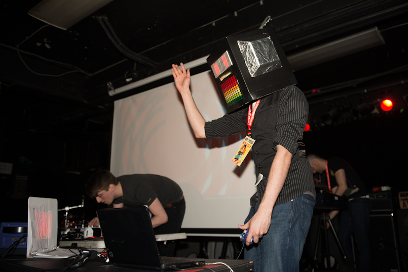 Gamers and chiptune fans gathered at El Corazon Saturday for Arcade Armageddon,