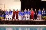 The competitors in Men's 10-Meter Synchronized Diving.