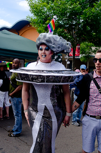 A surprisingly sunny day brought people out by the tens ofthousands to