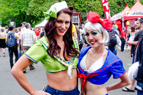 A surprisingly sunny day brought people out by the tens ofthousands to