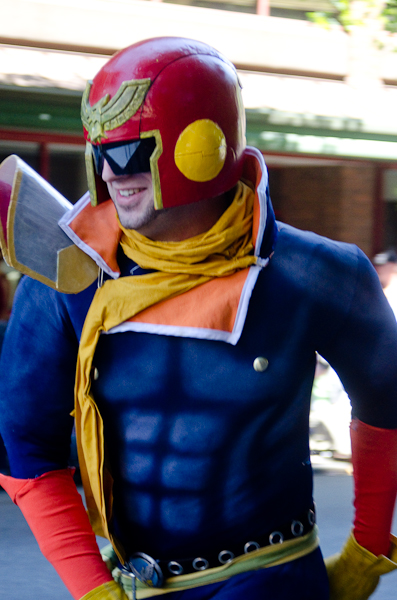 Captain Falcon, from Seattle Queer Geeks.
