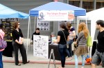 The Virgin Project, an ongoing series of comics featuring anonymous loss-of-virginity stories that range from comical to tragic. Some stories were illustrated live at the festival.