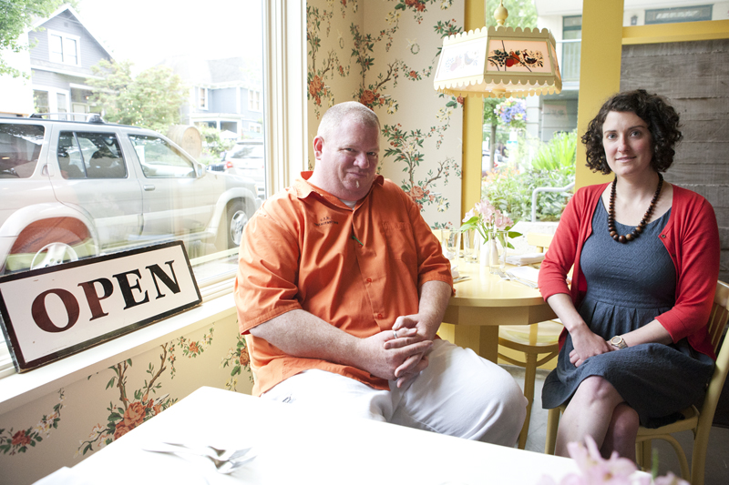 Chef Tom Black and Kate Perry, owners of Bea.