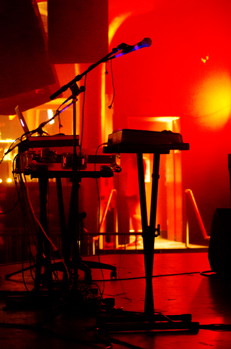 The setup for The M Machine