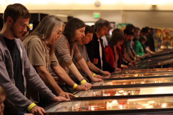 Gamers and pinball aficionados of all ages filed into the Seattle Center