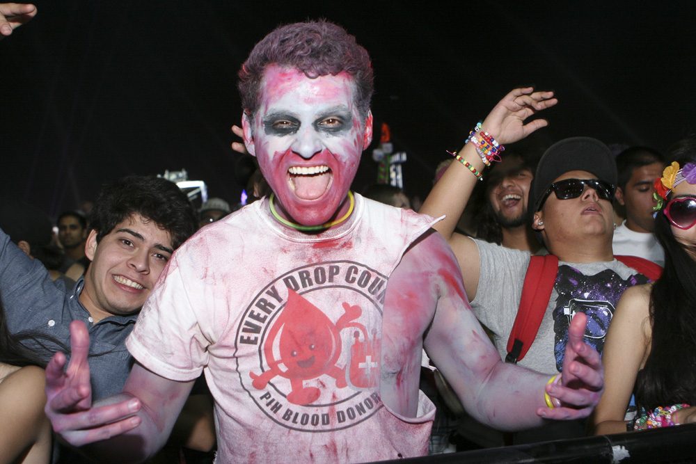 The Electric Daisy Carnival Saturday evening was suppose to be the best