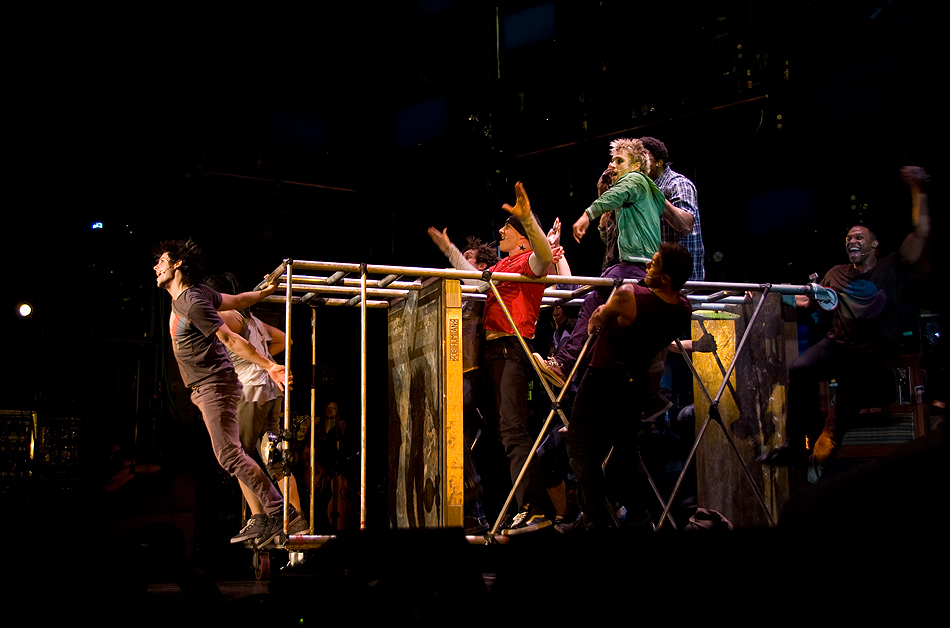 "What sets American Idiot apart from other 'jukebox musicals'--Mamma Mia! and its
