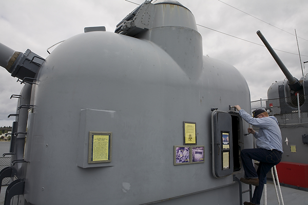USS Turner Joy (DD951) on display with tours in Bremerton, Washington, on Sunday, May 27, 2012. (Photos by Kevin P. Casey for Seattle Weekly)