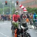 One part critical mass and one part nudist expression, the World Naked