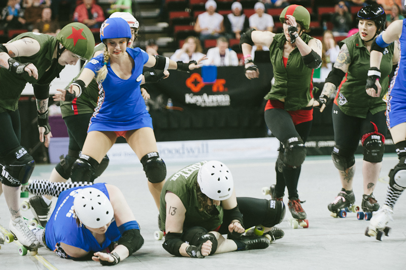 The Rat City Rollergirls, Seattle's all-female roller derby league, wrapped up their