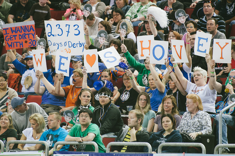 The Rat City Rollergirls, Seattle's all-female roller derby league, wrapped up their