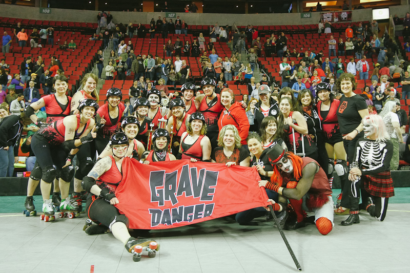 The Rat City Rollergirls, Seattle's all-female roller derby league, wrapped up their