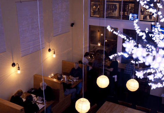 Moshi MoshiThis is one happy, happy place. Moshi Moshi keeps the booze flowing at crowd-pleasing prices with two happy hours daily in this stylish Ballard sushi spot. Try the Naughty Sven, a gin and aquavit-based nod to Ballard's Scandinavian history, or the punchier Death Poem, which is all rum, rye, cinnamon, and citrus.