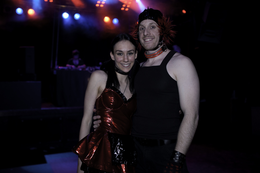 Clea and Clayton of the Launch Party Team.