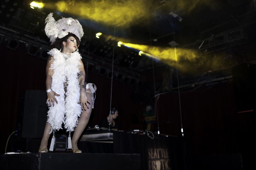 The Seattle Erotic Art Festival held their launch party at Neumos on