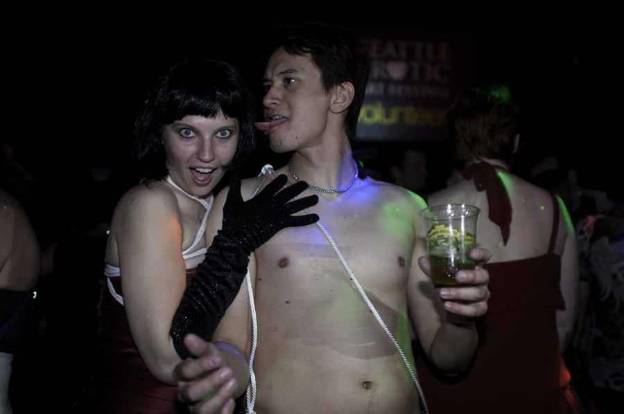 The Seattle Erotic Art Festival held their launch party at Neumos on