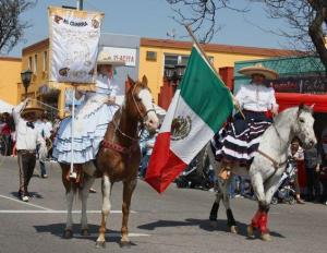 Cinco de Mayo can involve horses.Cinco de Mayo in St. Paul, Minneapolis.