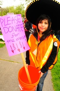 3: 45 pm - Gathering at Judkins Park for the annual May Day march for social justice.