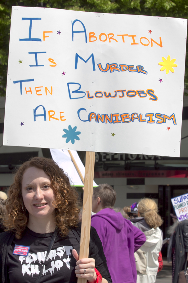 Hundreds of people rallied at Westlake park Saturday. The rally was one