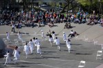 On Saturday hundreds of dancers gathered at the Seattle Center fountain to