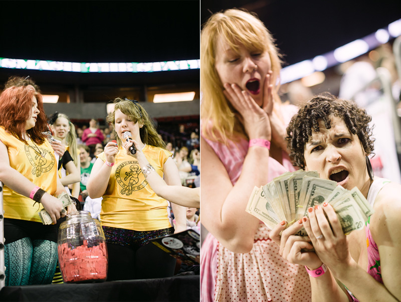 Seattle's all-female roller derby league held its Season 8 Playoffs at KeyArena