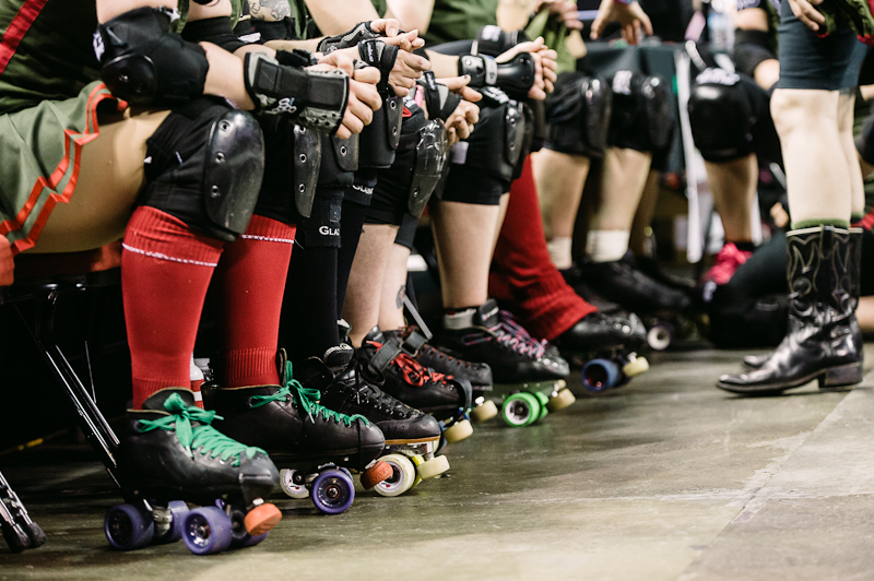 Seattle's all-female roller derby league held its Season 8 Playoffs at KeyArena