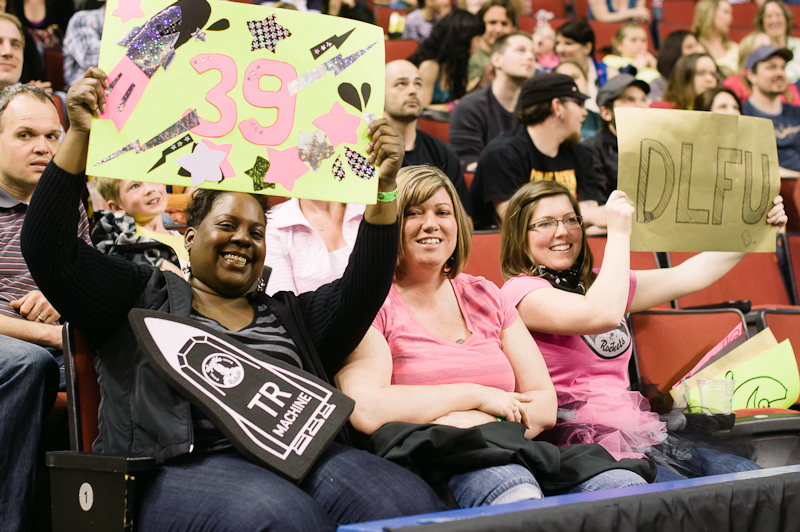 Seattle's all-female roller derby league held its Season 8 Playoffs at KeyArena