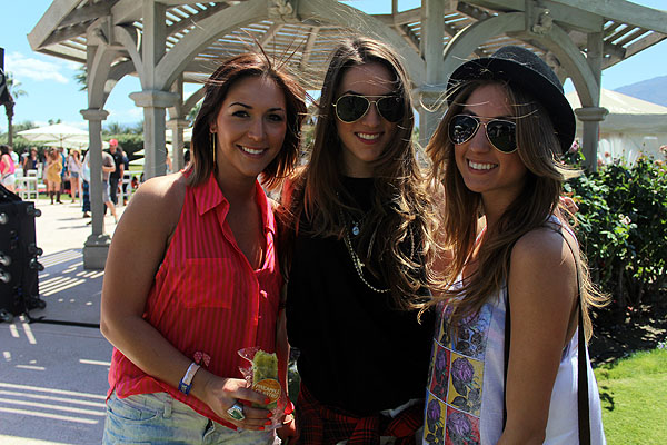 Some kind soul played host in Thermal for the Lacoste Live Pool