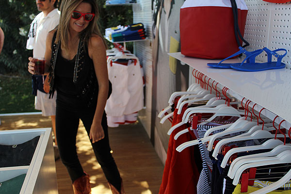 Some kind soul played host in Thermal for the Lacoste Live Pool