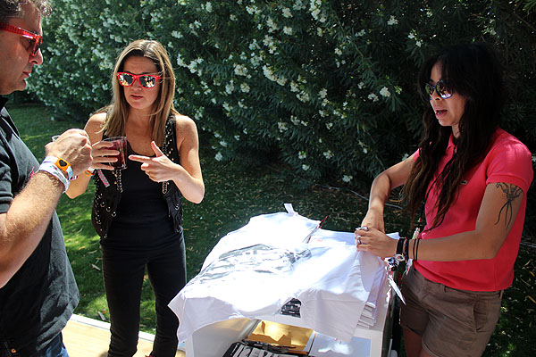 Some kind soul played host in Thermal for the Lacoste Live Pool