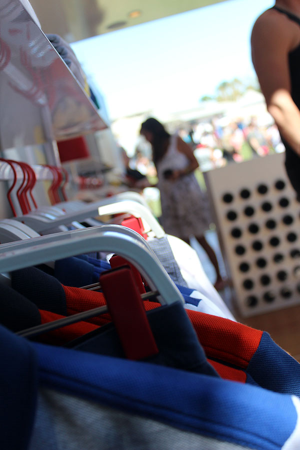 Some kind soul played host in Thermal for the Lacoste Live Pool