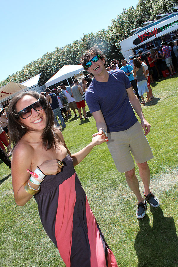 Some kind soul played host in Thermal for the Lacoste Live Pool