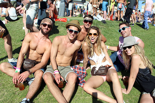 Some kind soul played host in Thermal for the Lacoste Live Pool