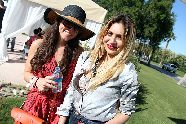 Some kind soul played host in Thermal for the Lacoste Live Pool