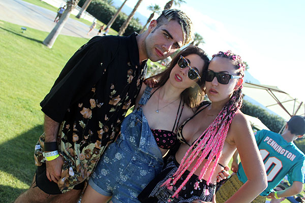 Some kind soul played host in Thermal for the Lacoste Live Pool