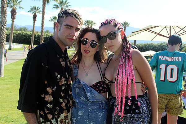 Some kind soul played host in Thermal for the Lacoste Live Pool