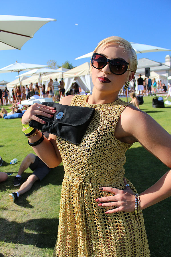 Some kind soul played host in Thermal for the Lacoste Live Pool