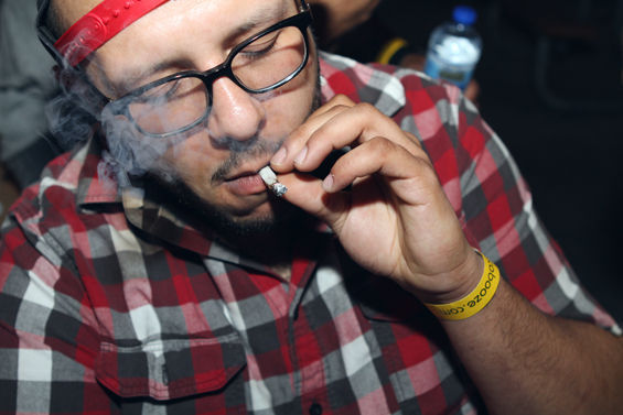 The appropriate response to a 4/20 Ghostface Killah show in Minneapolis, Minnesota.