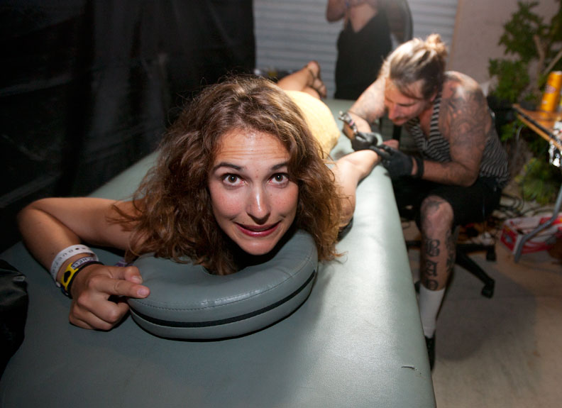 For Saturday, we hit up parties thrown by The Music Loves Fashion,