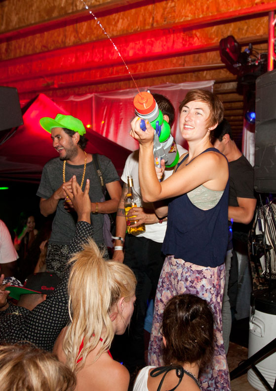 For Saturday, we hit up parties thrown by The Music Loves Fashion,