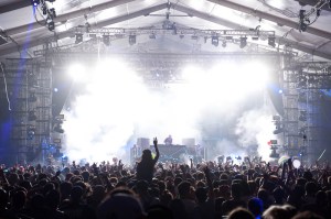 As the sun beat down on the Empire Polo Fields, people took