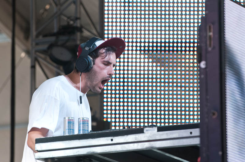 As the sun beat down on the Empire Polo Fields, people took