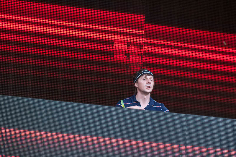 As the sun beat down on the Empire Polo Fields, people took