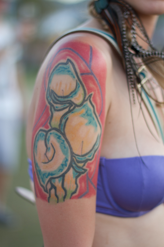 Plenty of skin was on display at Coachella, and we couldn't help